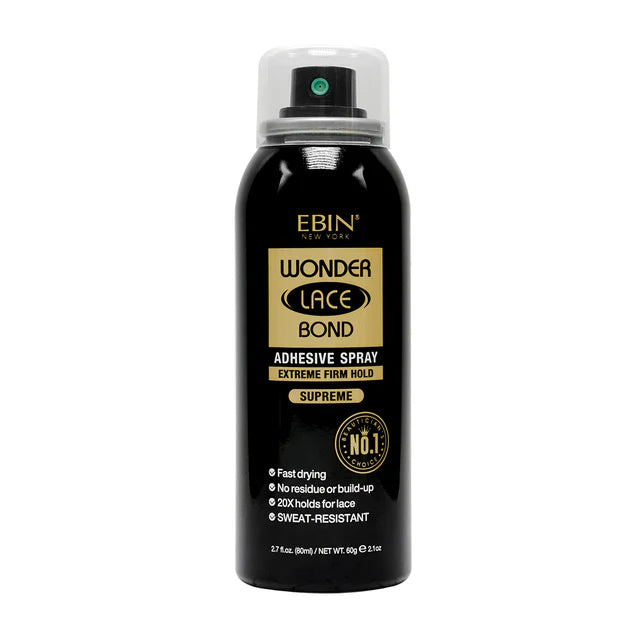 EBIN WONDERLACE ADHESIVE SPRAY VERSION MINI 80 ML.
