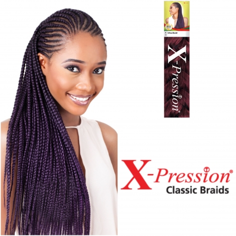 X-Pression Braid col.33 auburn (bordeau)