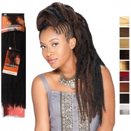 SYNTHETISCHES AFRO TWIST BRAID COL. 2 Dunkelbraun