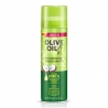 Organic olive oil sheen spray