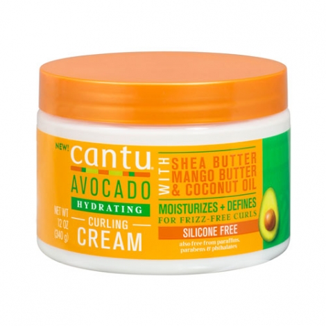 CANTU  AVOCADO Shea,Mango butter , coconut oil Hydrating  Curling Cream