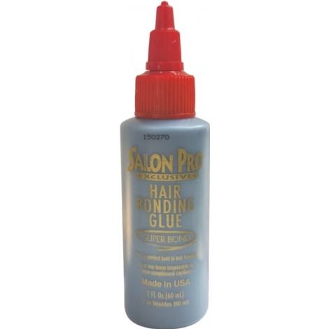 SALON PRO Hair Bonding Glue 2floz 60ml Colle noire pour tissage