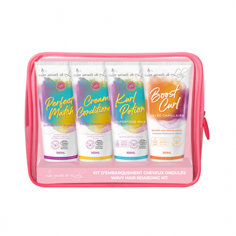 Les Secrets de loly La trousse de voyage cheveux  Ondulés