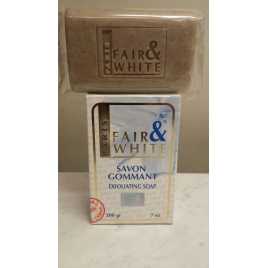 Fair  and White  Exfoliating Soap