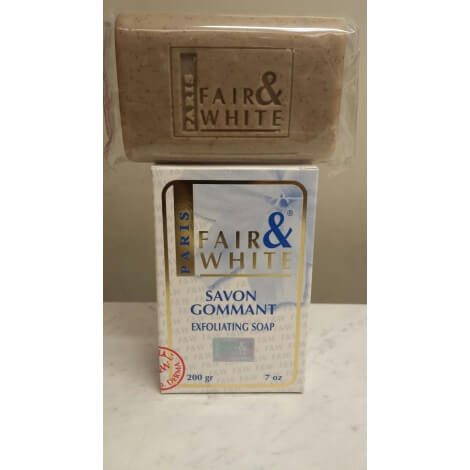 Fair  and White  Exfoliating Soap