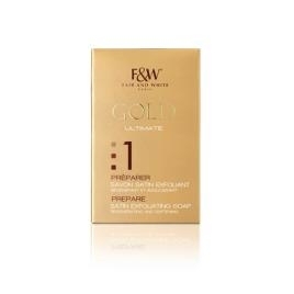 Fair and White Gold Savon satin exfoliant