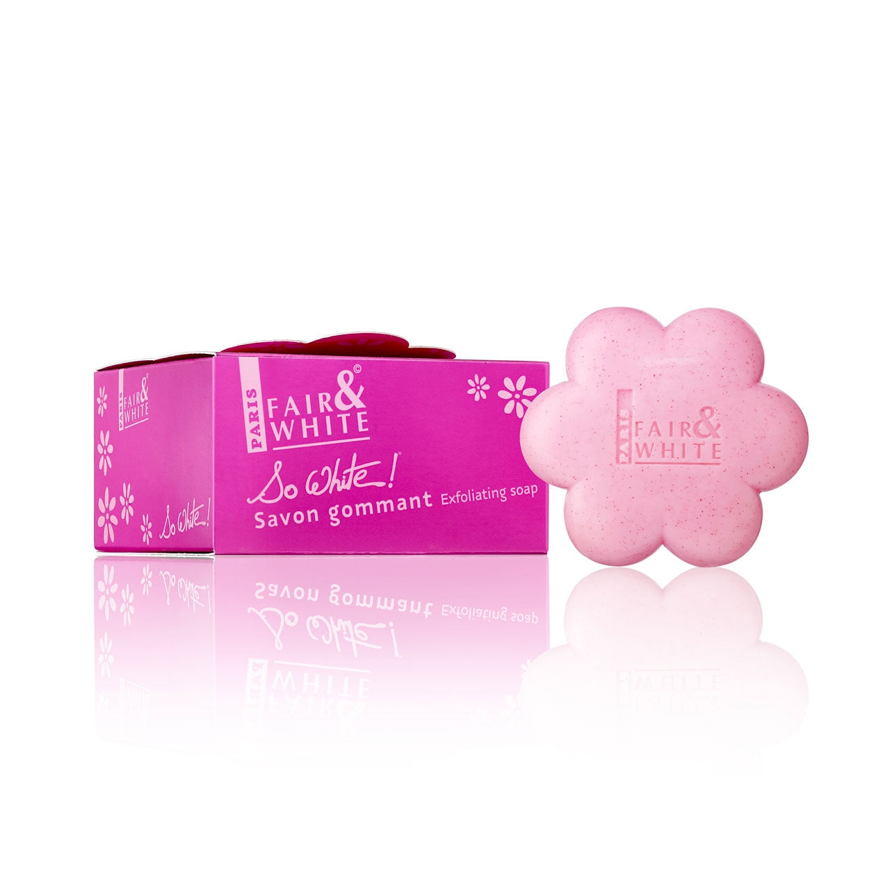 FAIR AND WHITE So White exfoliating soap