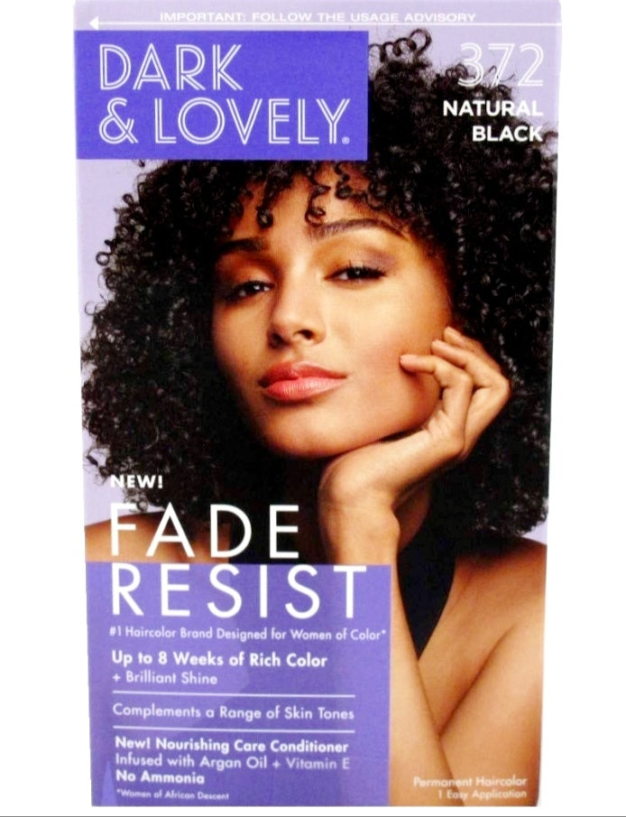 Dark and Lovely Natural Black 372