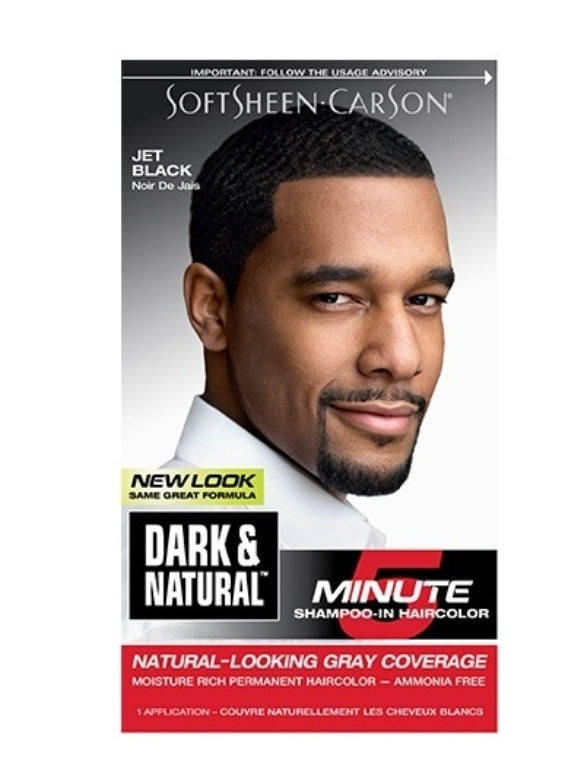 Dark and Natural Jet Black