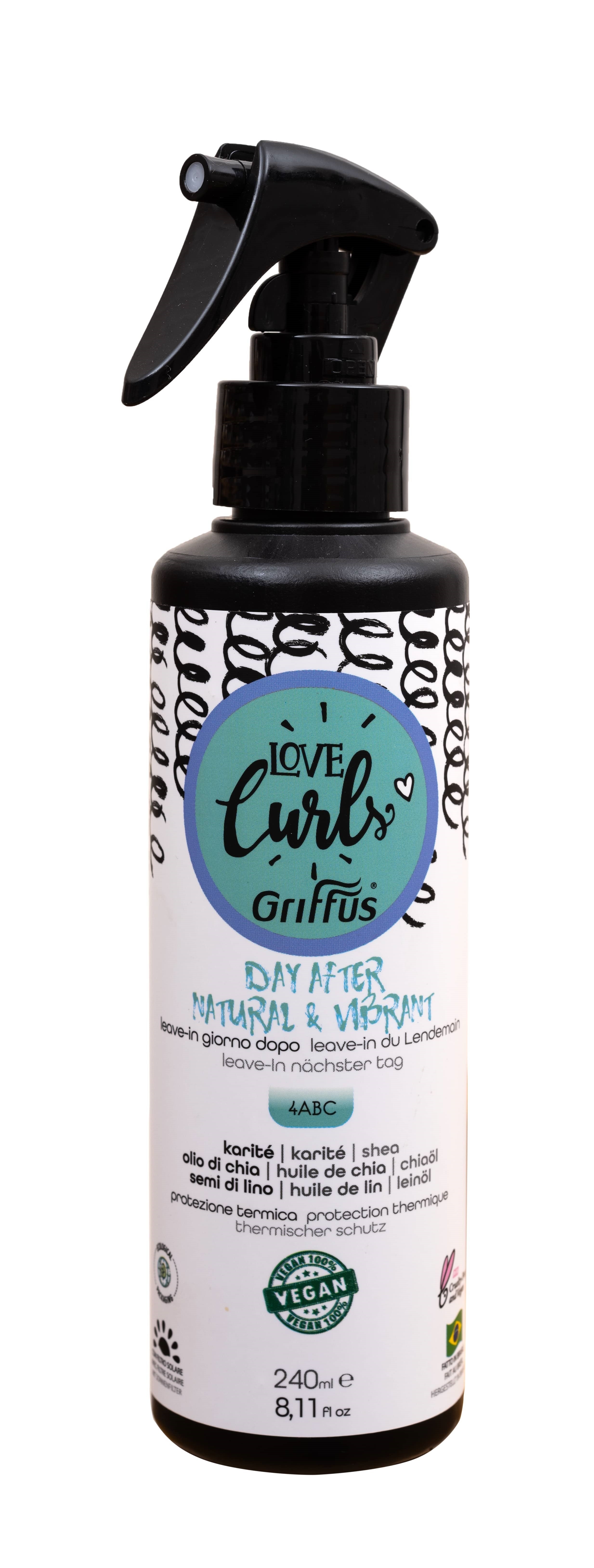 GRIFFUS Love Curls Day After Natural &amp; Vibrant 4ABC