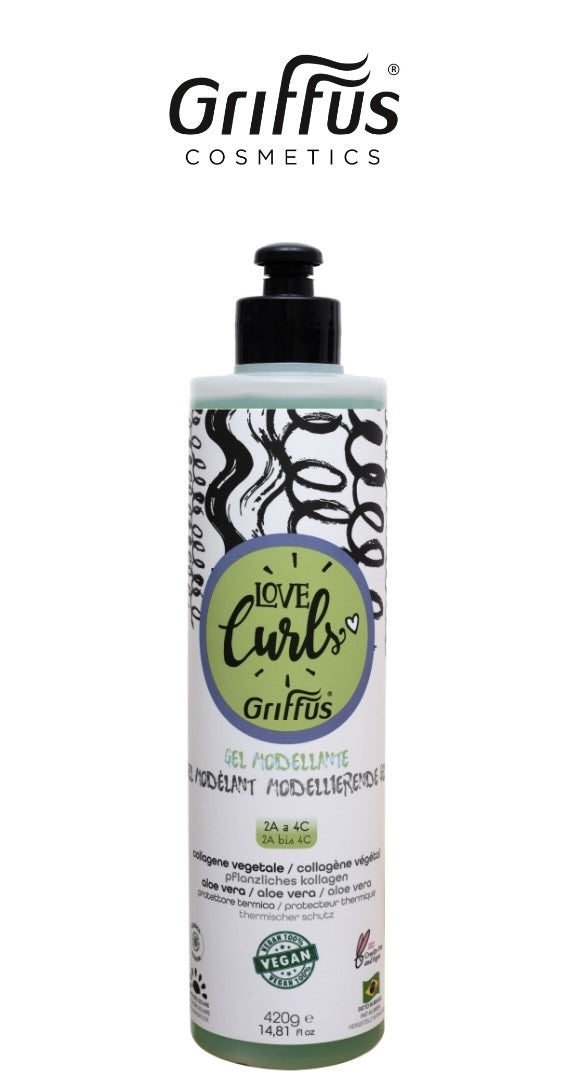 GRIFFUS Love Curls Modeling Gel 2A to 4C