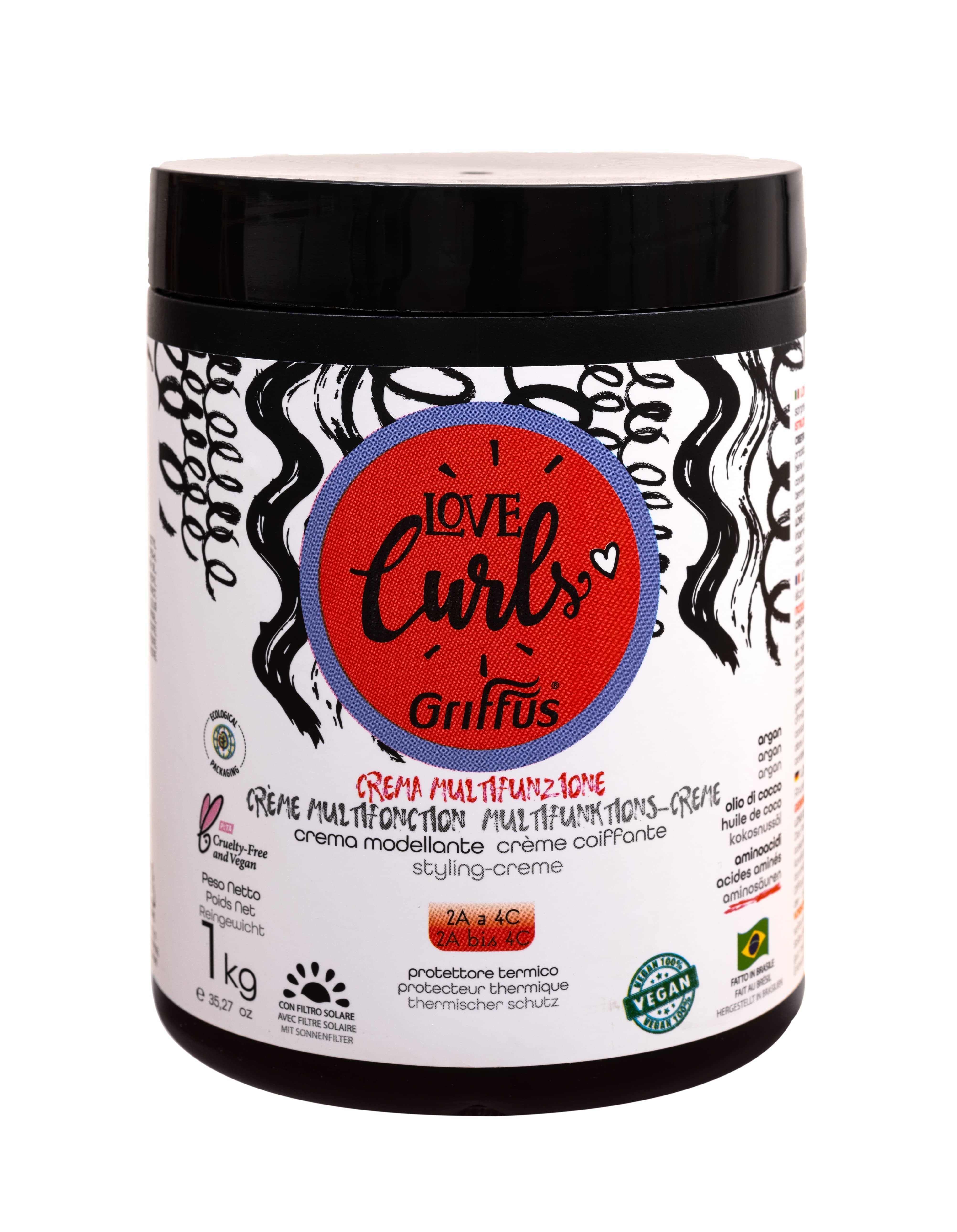 GRIFFUS Love Curls MULTIFUNCTION CREAM 2A to 4C