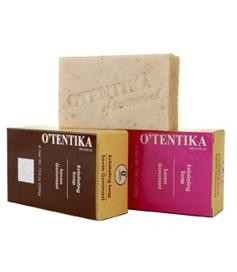 O'TENTIKA Exfoliating soap rose