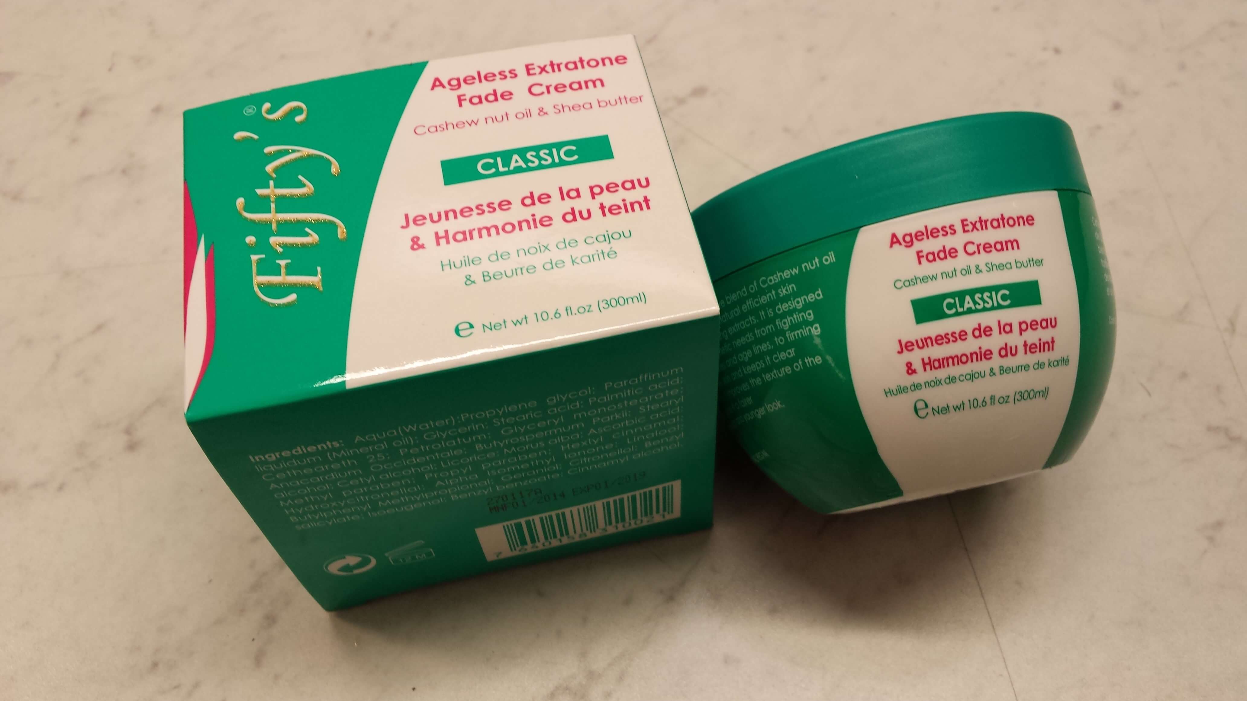 Fifty's CREME Youthful skin &amp; classic complexion harmony