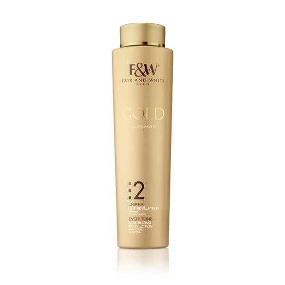 Fair and White Gold Ultimate 2-in-1 revealing milk