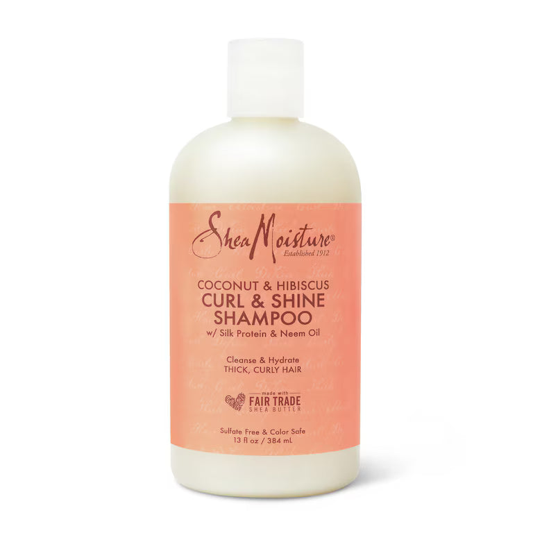 Shea Moisture Coconut Hibiscus Curl and Shine Shampoo