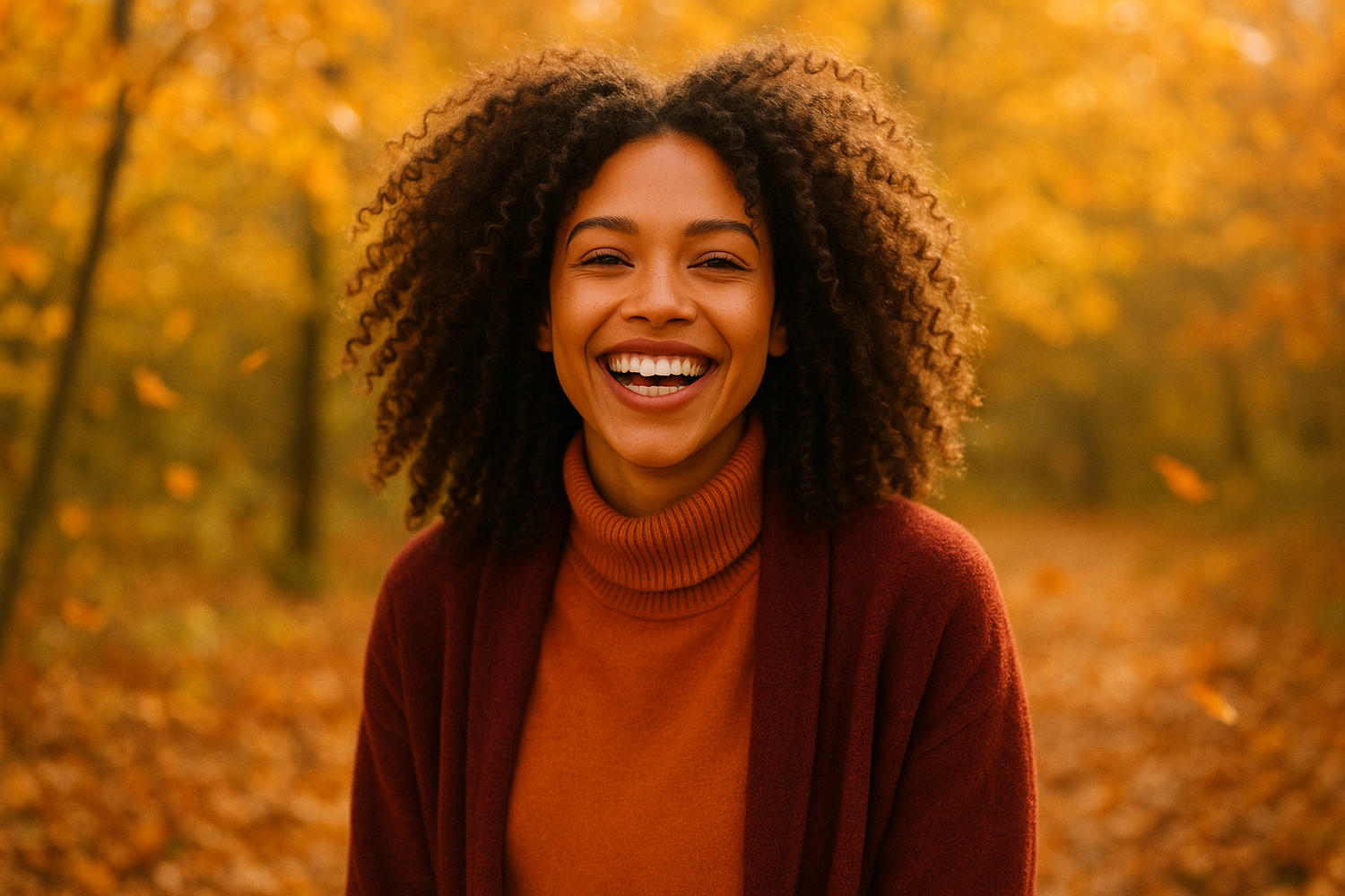 plus souriante