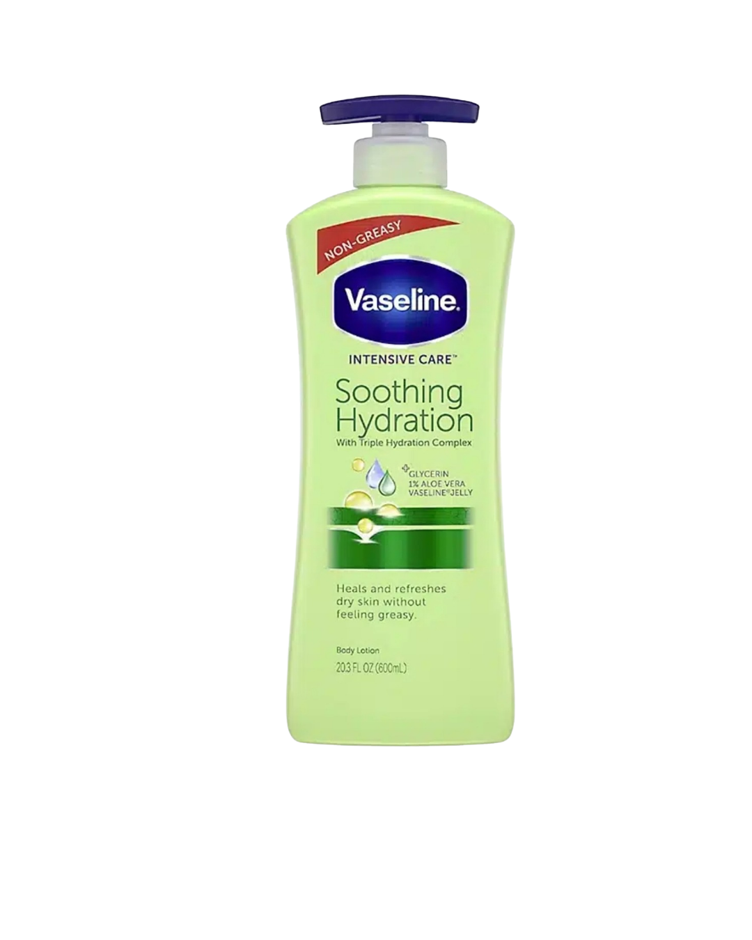 VASELINE   SOOTHING HYDRATATION 600ML