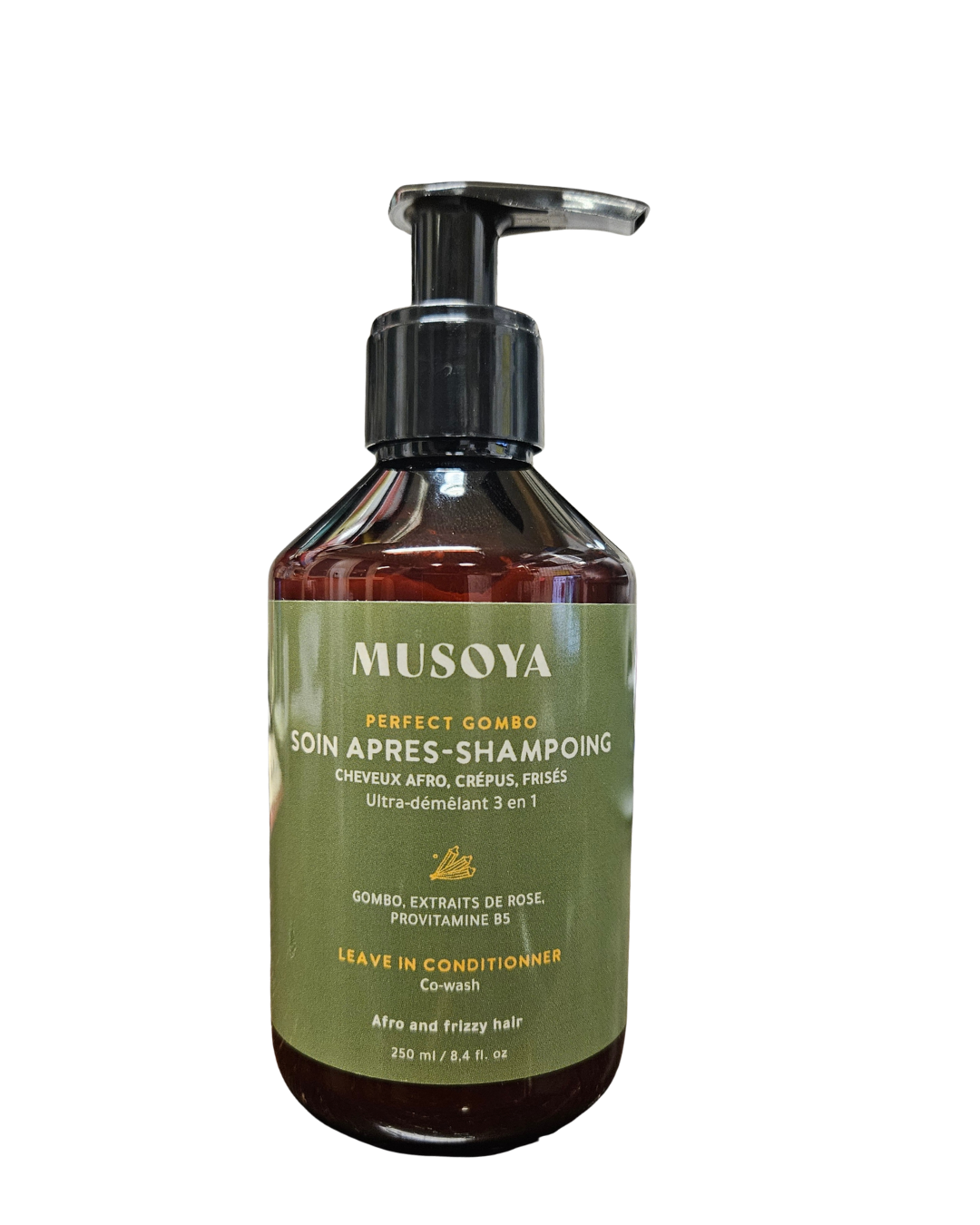 MUSOYA  Soin Après- Shampoing perfect gombo 3n1