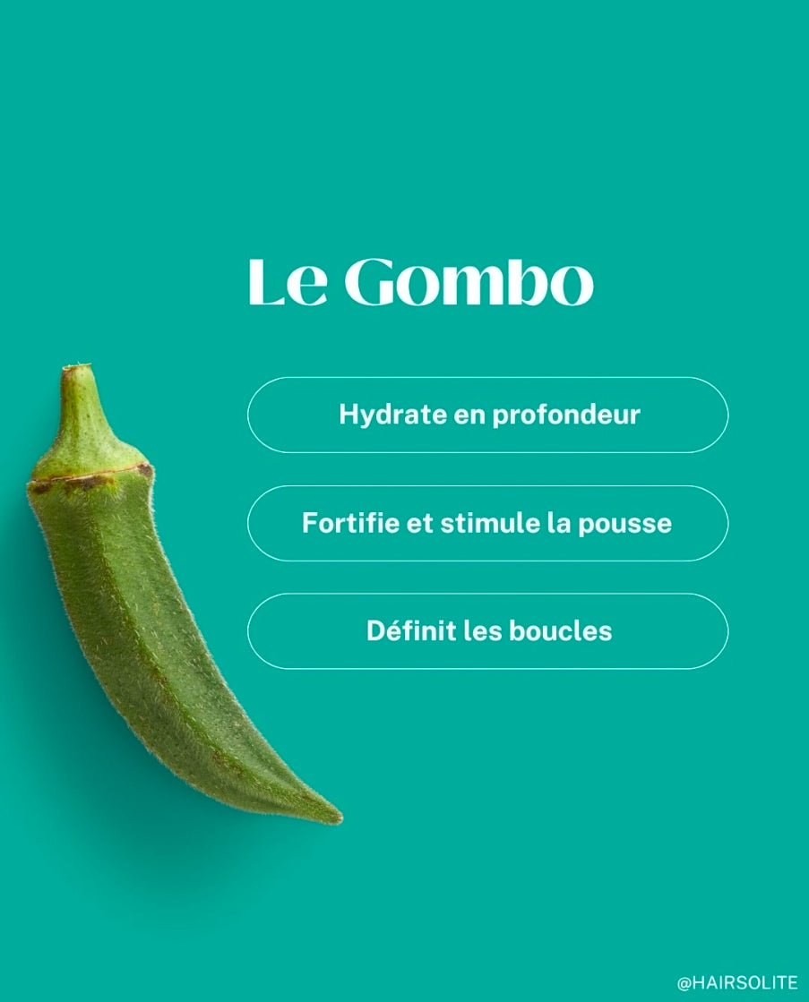 HAIRSOLITE MASQUE CAPILLAIRE A BASE DE GOMBO (OKRA)