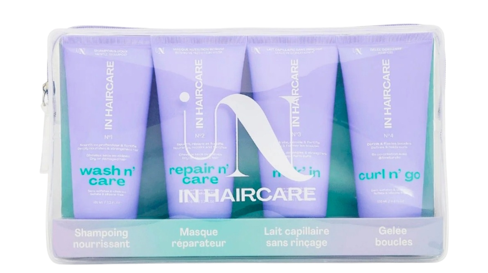 IN HAIR CARE LA TROUSSE 4 ESSENTIELS FORMAT VOYAGE 4X 100ML.