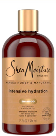 SHEA MOISTURE MANUKA HONEY MAFURA OIL SHAMPOING