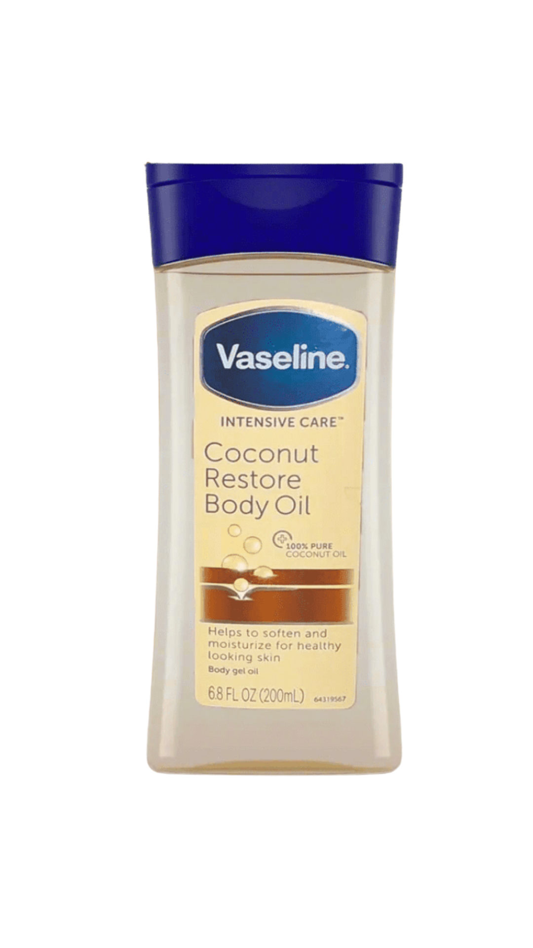 VASELINE COCONUT RESTORE BODY OIL 200ML.