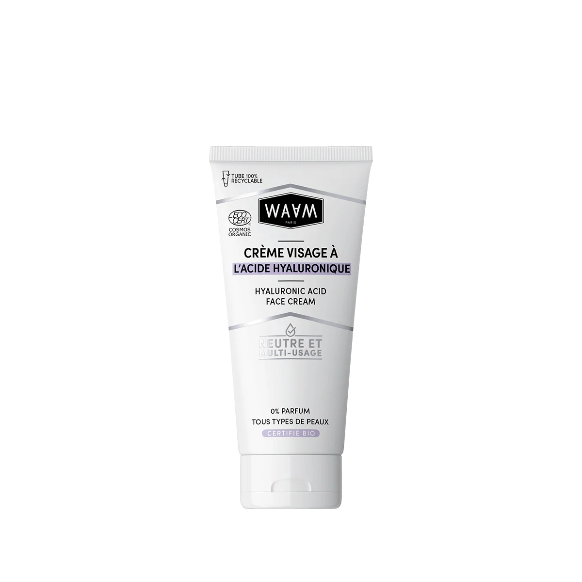 WAAM CRèME VISAGE à L'ACIDE HYALURONIQUE